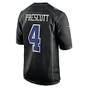 Zennovawear Dak Prescott 4 Dallas Cowboys Fashion Game Men Jersey - Carbon Black