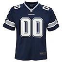Zennovawear Dallas Cowboys YOUTH Custom Game Jersey - Navy