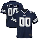 Zennovawear Dallas Cowboys YOUTH Custom Game Jersey - Navy