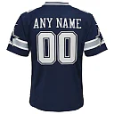 Zennovawear Dallas Cowboys YOUTH Custom Game Jersey - Navy