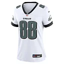 Zennovawear Dallas Goedert 88 Philadelphia Eagles White Game Women Jersey - White