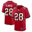 Zennovawear Dallis Flowers 28 Tampa Bay Buccaneers Game Men Jersey - Red