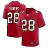 Zennovawear Dallis Flowers 28 Tampa Bay Buccaneers Game Men Jersey - Red