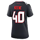 Zennovawear Dalton Keene 40 Houston Texans Women's Team Game Jersey - Navy