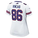 Zennovawear Dalton Kincaid 86 Buffalo Bills Women's Game Jersey - White