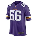 Zennovawear Dalton Risner 66 Minnesota Vikings Game Men Jersey - Purple