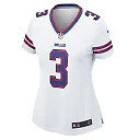 Zennovawear Damar Hamlin 3 Buffalo Bills Women's Game Jersey - White