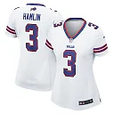 Zennovawear Damar Hamlin 3 Buffalo Bills Women's Game Jersey - White