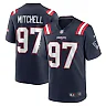 Zennovawear DaMarcus Mitchell 97 New England Patriots Game Men Jersey - Navy