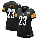 Zennovawear Damontae Kazee 23 Pittsburgh Steelers Women Game Jersey - Black