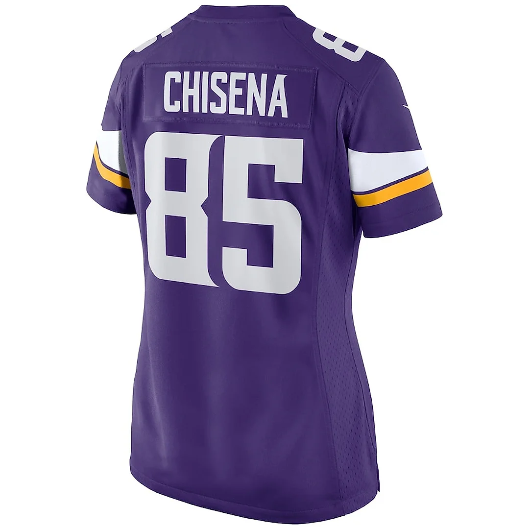 Zennovawear Dan Chisena 85 Minnesota Vikings Women Game Jersey - Purple