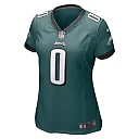 Zennovawear D'Andre Swift 0 Philadelphia Eagles Women's Game Player Jersey - Midnight Green