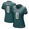 Zennovawear D'Andre Swift 0 Philadelphia Eagles Women's Game Player Jersey - Midnight Green