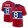 Zennovawear Daniel Jones 8 New York Giants Alternate Game Men Jersey - Century Red