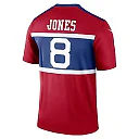Zennovawear Daniel Jones 8 New York Giants Alternate Legend Player Men Jersey - Century Red