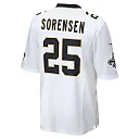 Zennovawear Daniel Sorensen 25 New Orleans Saints Game Jersey - Men, White