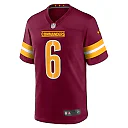 Zennovawear Dante Fowler Jr. 6 Washington Commanders Game Men Jersey - Burgundy