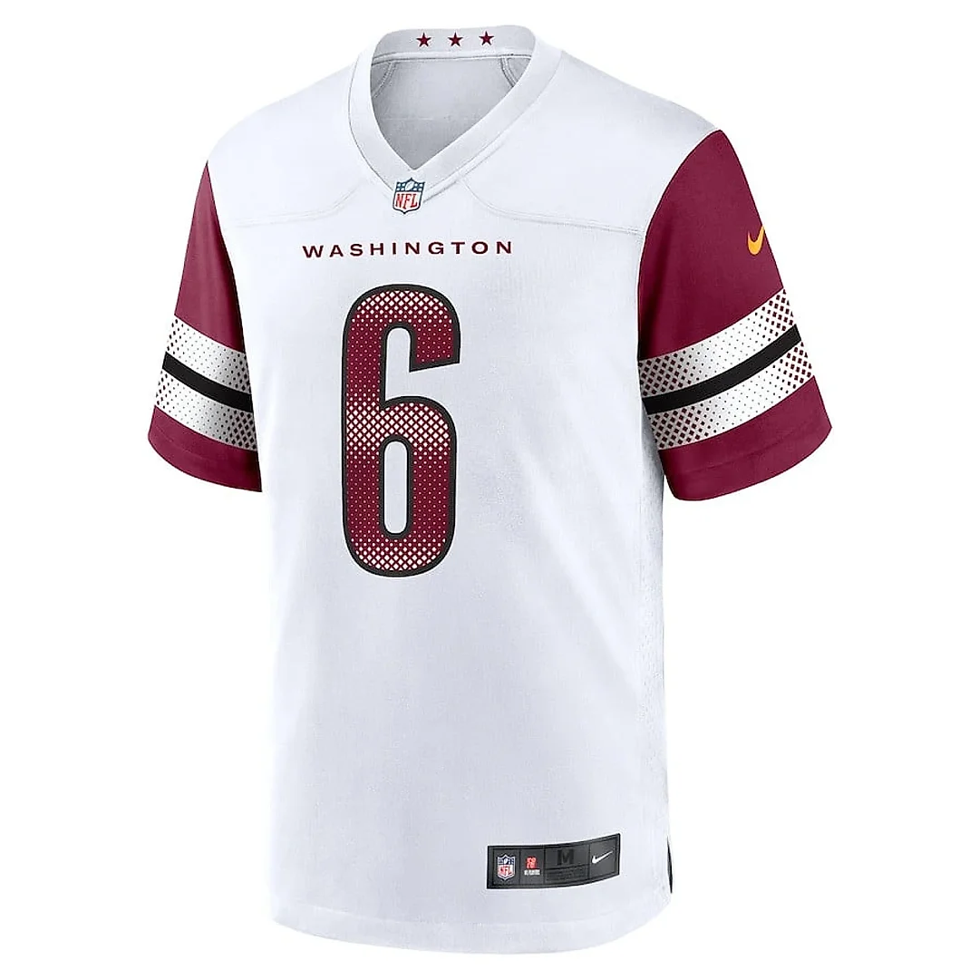 Zennovawear Dante Fowler Jr. 6 Washington Commanders Game Men Jersey - White
