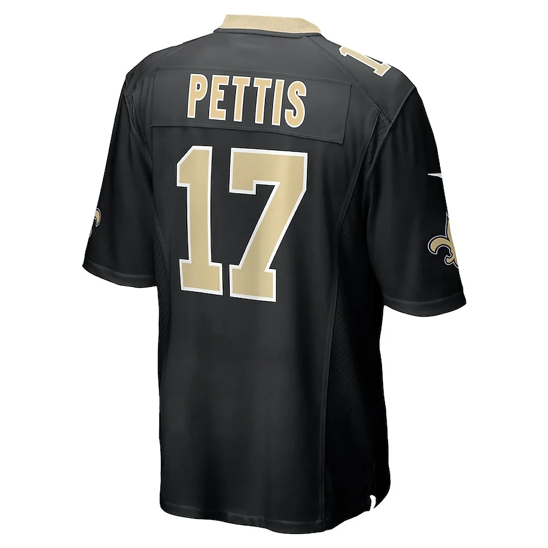 Zennovawear Dante Pettis 17 New Orleans Saints Game Men Jersey - Black