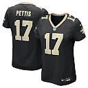 Zennovawear Dante Pettis 17 New Orleans Saints Women's Game Jersey - Black