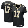 Zennovawear Dante Pettis 17 New Orleans Saints Women's Game Jersey - Black