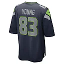 Zennovawear Dareke Young 83 Seattle Seahawks Game Men Jersey - College Navy