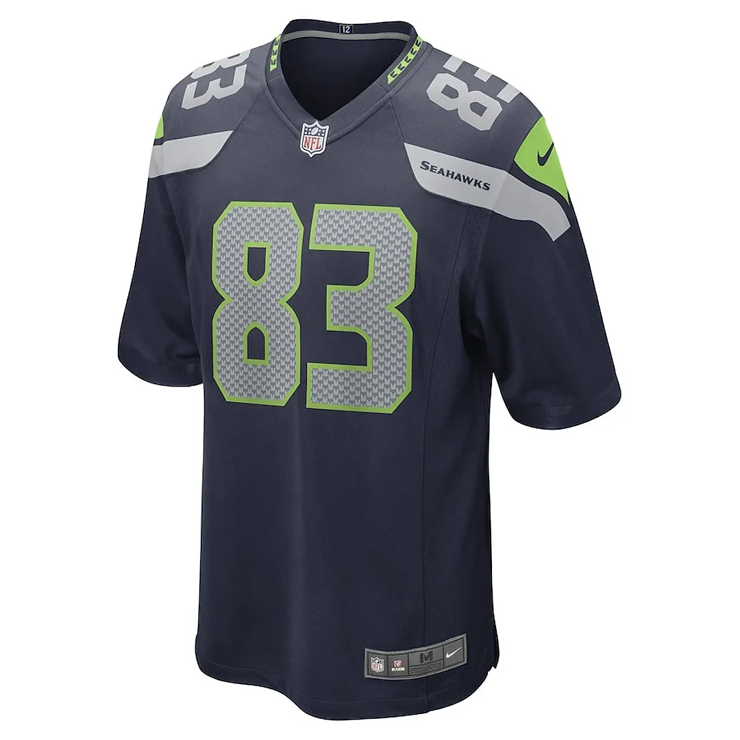 Zennovawear Dareke Young 83 Seattle Seahawks Game Men Jersey - College Navy