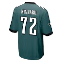 Zennovawear Darian Kinnard 72 Philadelphia Eagles Super Bowl LIX Champions Patch 'New Orleans - The Ultimate Showdown' EMBROIDERED Game Men Jersey...