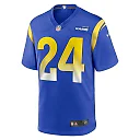 Zennovawear Darious Williams 24 Los Angeles Rams Team Game Men Jersey - Royal