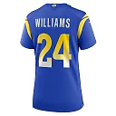 Zennovawear Darious Williams 24 Los Angeles Rams Team Game Women Jersey - Royal