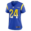 Zennovawear Darious Williams 24 Los Angeles Rams Team Game Women Jersey - Royal