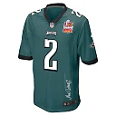 Zennovawear Darius Slay Jr. 2 Philadelphia Eagles Super Bowl LIX Champions Patch 'New Orleans - Where Passion Ignites' EMBROIDERED Game Men Jersey...