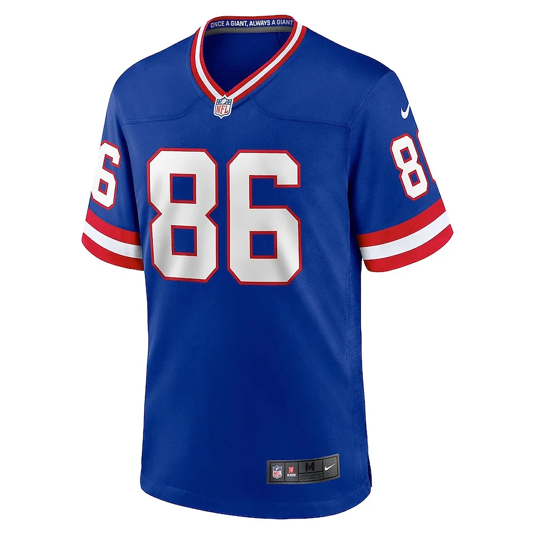 Zennovawear Darius Slayton 86 New York Giants Men Classic Game Jersey - Royal