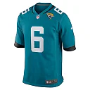 Zennovawear Darnell Savage 6 Jacksonville Jaguars Alternate Game Men Jersey - Teal