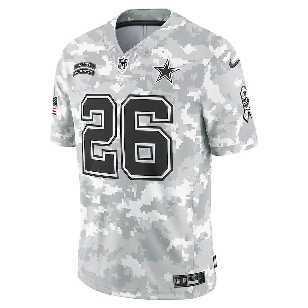 Zennovawear DaRon Bland 26 Dallas Cowboys 2024 Salute to Service Limited Men Jersey - Arctic Camo