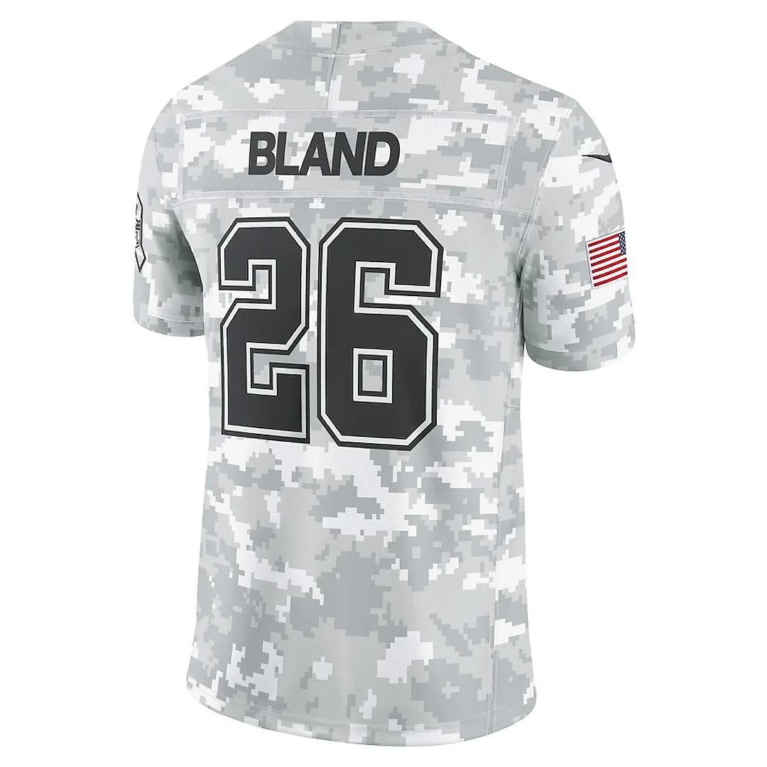 Zennovawear DaRon Bland 26 Dallas Cowboys 2024 Salute to Service Limited Men Jersey - Arctic Camo