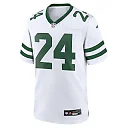 Zennovawear Darrelle Revis 24 New York Jets Game Jersey Retired Player - Men White