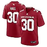 Zennovawear Darren Hall 30 Arizona Cardinals Team Game Men Jersey - Cardinal