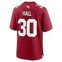 Zennovawear Darren Hall 30 Arizona Cardinals Team Game Men Jersey - Cardinal