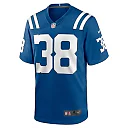 Zennovawear Darren Hall 38 Indianapolis Colts Game Men Jersey - Royal