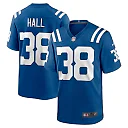 Zennovawear Darren Hall 38 Indianapolis Colts Game Men Jersey - Royal