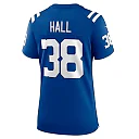 Zennovawear Darren Hall 38 Indianapolis Colts Women's Game Jersey - Royal