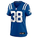Zennovawear Darren Hall 38 Indianapolis Colts Women's Game Jersey - Royal