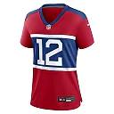 Zennovawear Darren Waller 12 New York Giants Women's Alternate Retired Player Game Jersey - Century Red
