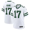 Zennovawear Davante Adams 17 New York Jets Alternate Game Jersey - White, Men