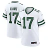 Zennovawear Davante Adams 17 New York Jets Alternate Game Jersey - White, Men