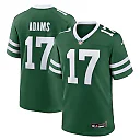 Zennovawear Davante Adams 17 New York Jets Alternate Game Jersey - Legacy Green, Men