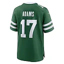 Zennovawear Davante Adams 17 New York Jets Alternate Game Jersey - Legacy Green, Men