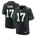 Zennovawear Davante Adams 17 New York Jets Alternate Game Jersey - Legacy Black, Men