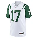 Zennovawear Davante Adams 17 New York Jets White Classic Alternate Game Jersey - Men